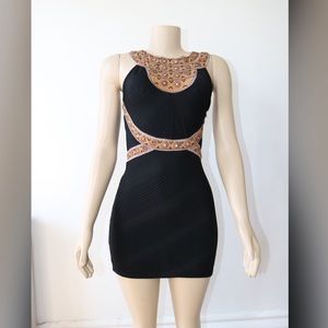 Free People Black Mini Dress